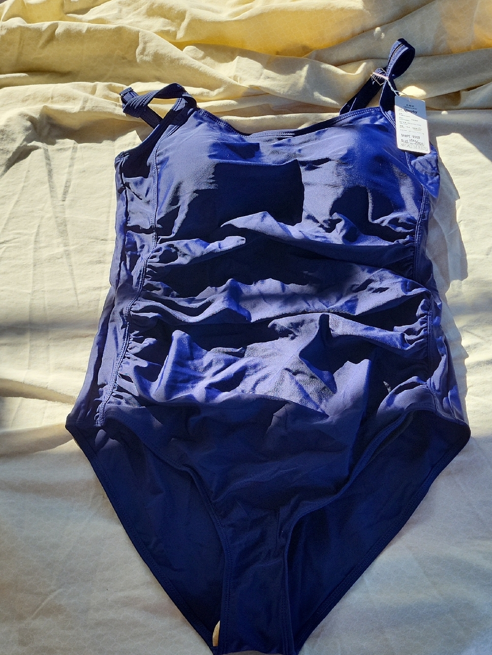 Classic Women's Navy One-Piece Swimsuit